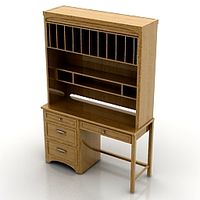 Desk 3D Model