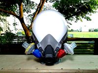 Fliter adapter for 3M mask 6000 series 6200 6800 etc except 6500 | 3D