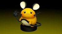 pokemon dedenne | 3D