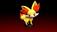 pokemon fennekin | 3D