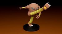 STL file Hitmontop,Tyrogue,Hitmonchan,Hitmonlee Evolution- FAN ART -  POKÉMON FIGURINE - POKÉMON UNITE 🎨・3D printing model to download・Cults