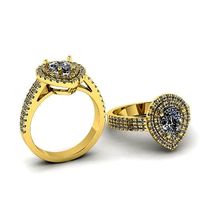 367 Ring with stones | 3D