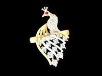 peacock Ring 3031 | 3D