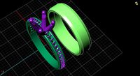 Duo Rings 6 | 3D