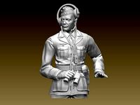 Afrika Korps tank soldier | 3D