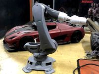 KUKA 6 Axis robot arm 1 10 scale fully functional | 3D