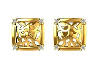 earrings for women 1452 | 3D