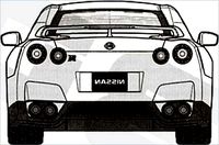 Nissan GTR R35 Model Body | 3D
