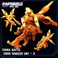 FUKIMASA BATTLE DROID RAVAGER UNIT - D | 3D