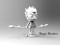 Magic Monkey Wukong | 3D