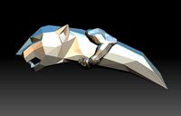 geometric puma | 3D
