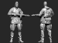 Sovet  soldier ww2 | 3D
