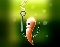 CUTE EARTHWORM - MINHOCA | 3D