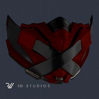 MK11 Ermac Mask - STL File | 3D