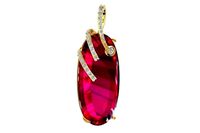 diamond pendant for women 3011 | 3D