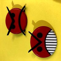 Warhammer 40K Angry Marines Chapter Emblem Badges | 3D