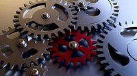 Free Animated Gear mechanism v4
