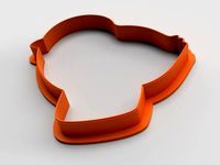 Cookie cutter - Chiken | 3D