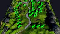 Zombie Environment Lowpoly asset