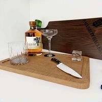 Bar Utensils and Bottle of Whiskey