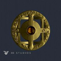 MK11 Amulet of Shinnok - STL File | 3D