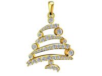 NOEL JEWELRY diamond CHRISTMAS TREE  661 | 3D