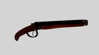 Double Barrel Shotgun