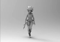Afro hair agent | 3D