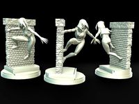 Marvel crisis protocol gwenom presupported included | 3D