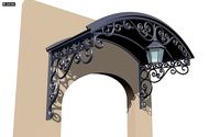 Porch canopy | 3D