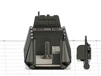 Hoth troop transport 375 inch | 3D