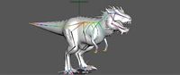 Model 3d dinosaurio maya free