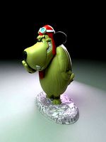 Muttley-14Cm-4 Pieces | 3D
