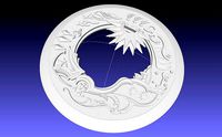 Final Fantasy XIV Dancer Disk Weapon Printable Assembly | 3D