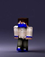Man in minecraft style 0111 3D Print Ready | 3D