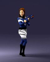 Cosplay girl 0038 3D Print Ready | 3D