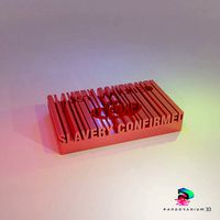 3D Word Shape - Just Married | 3D