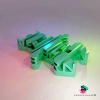 3D Word Shape - Newborn | 3D