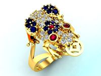Toad Ring - Womens Rings | 3D