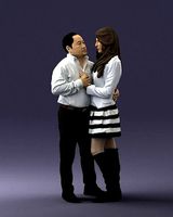 Couple in love 0209 3D Print Ready | 3D