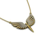 Pendant  Wings | 3D
