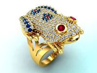 Toad Ring - Womens Rings | 3D