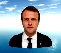 Emanuel Macron 3D Face