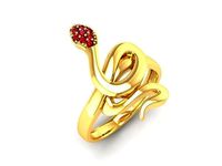 snake ring 543 | 3D