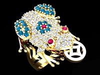 Toad Ring - Womens Rings | 3D