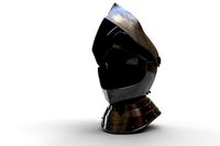 Knights Helmet and Gorget