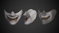 Hannya mask | 3D