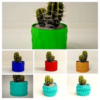 hexagon pot holder colection 79 | 3D