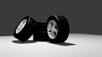 Car wheels 3D