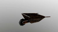 Low Poly Wheelbarrow
